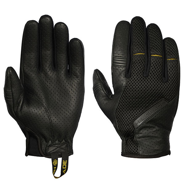 HELGRADE BECKFORD LEATHER AND MESH GLOVES