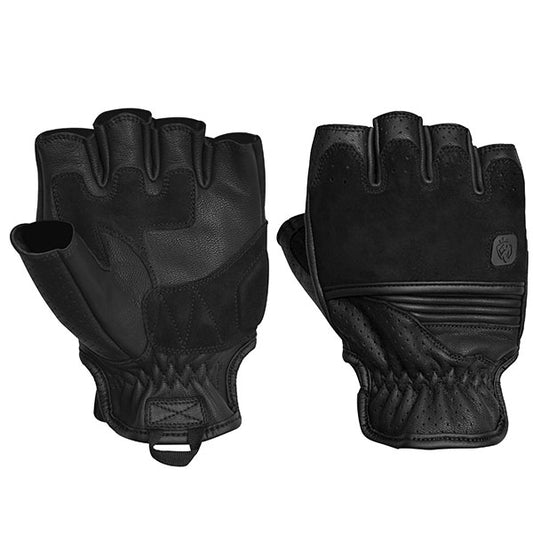 HELGRADE MEN'S IDOL FINGERLESS LEATHER GLOVES