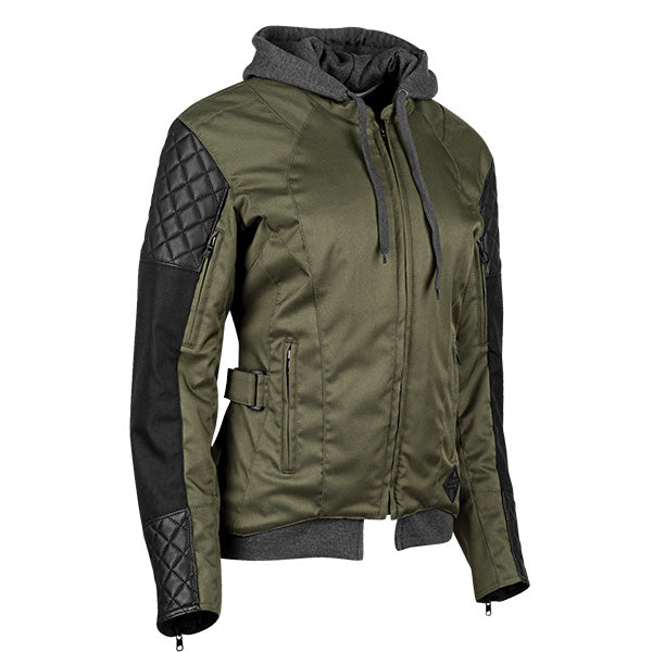 SPEED & STRENGTH WOMENS DOUBLE TAKE TEXTILE JACKET