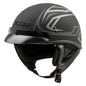 GMAX GM35 FULLY DRESSED HALF HELMET