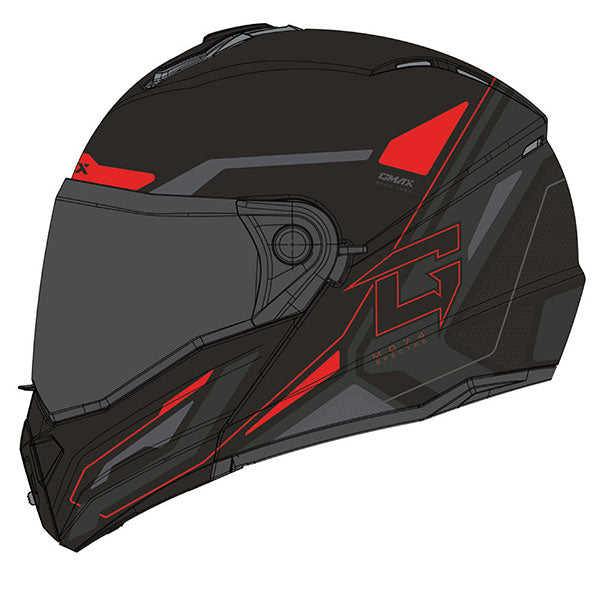 GMAX MD74 SPECTRE MODULAR FULL FACE HELMET